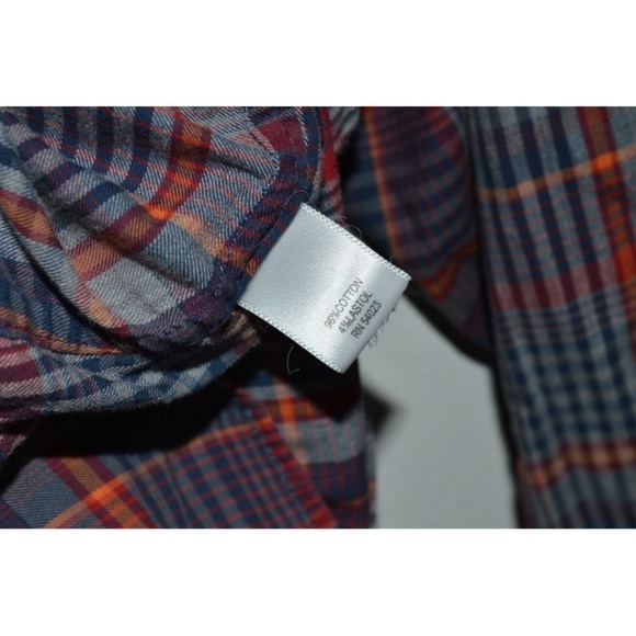 Banana Republic Medium Shirt Long Sleeve Plaid - Picture 4 of 5